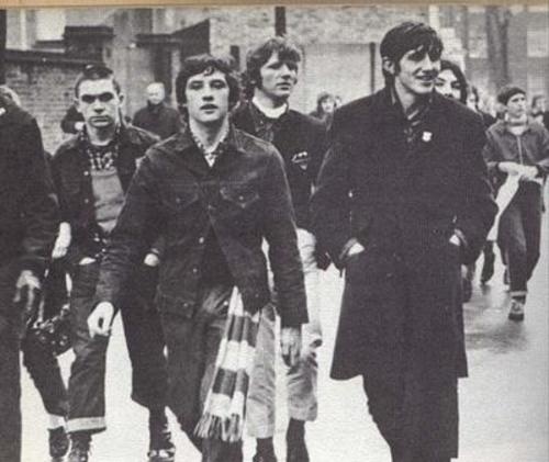 1970 tottenham hotspurs skins and suedes