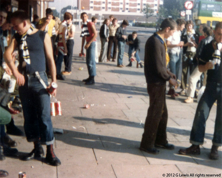 Stevenage Spurs Skinheads still waiting for a big Green Bus
