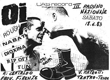 PIC 12 - 1983 june famous italian skinhead festival