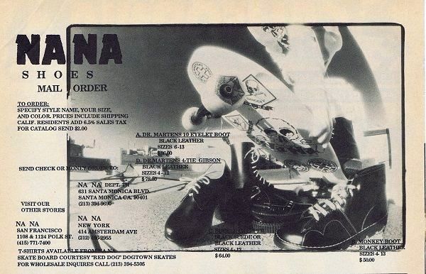 1989 nana advert