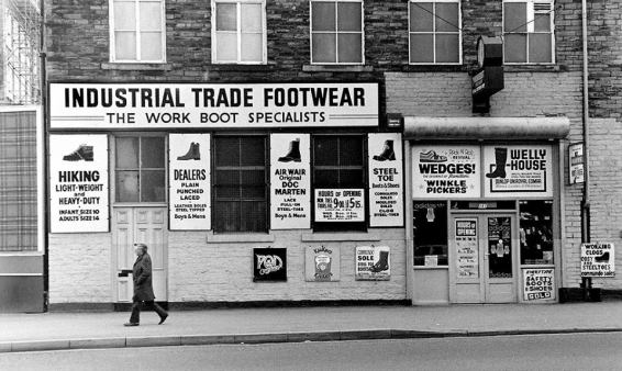 bradford west yorkshire monkey boot shop